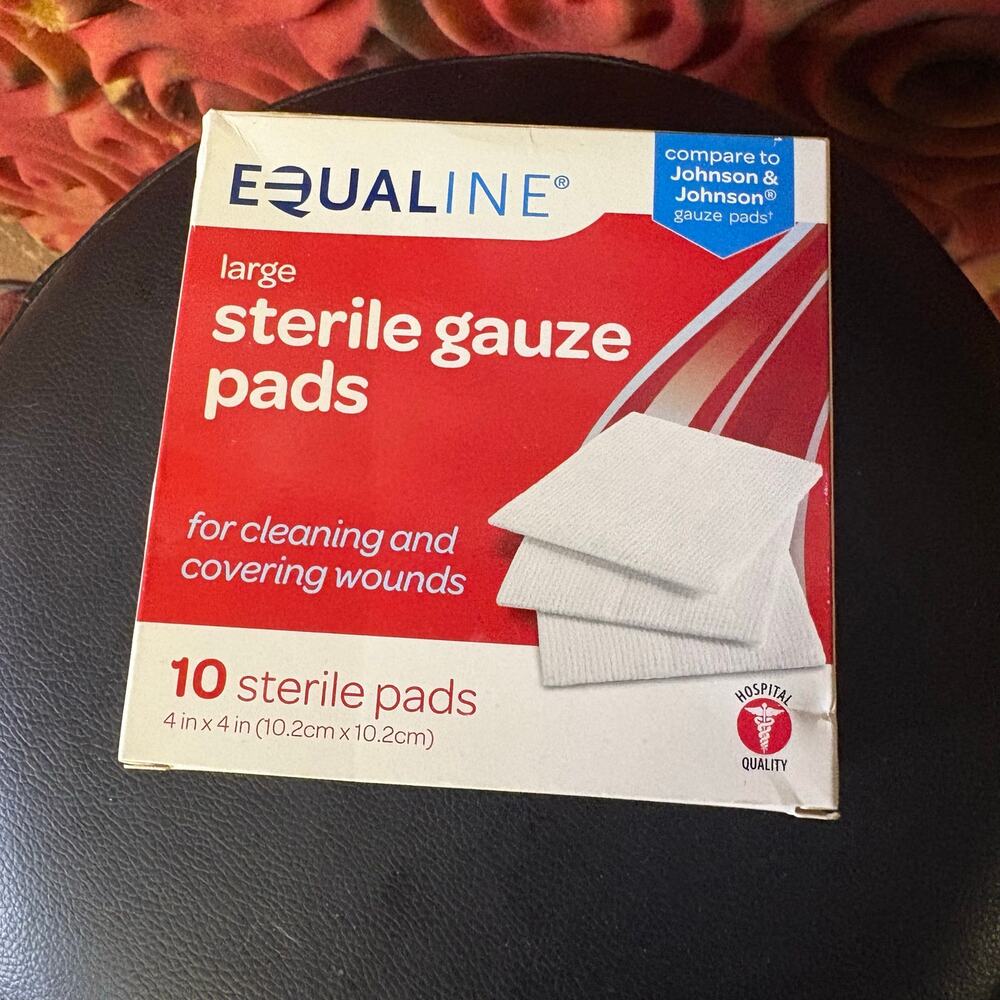 Equate Gauze Pads, 3" x 3", 25 Count